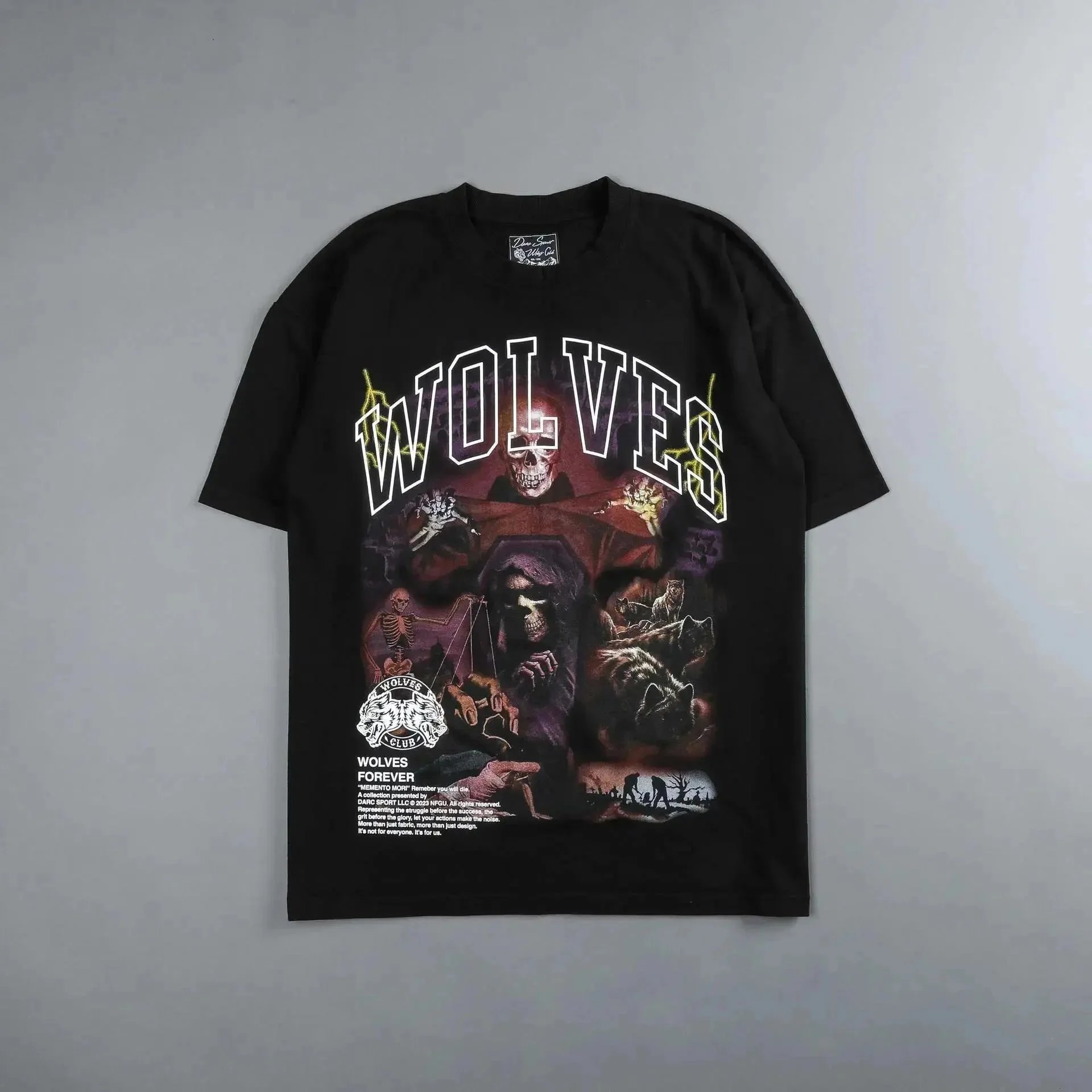 Darc Sport Wolves oversized T-shirt met print