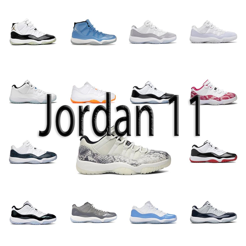 Vysoká a nízká provedení tenisek Jordan 11