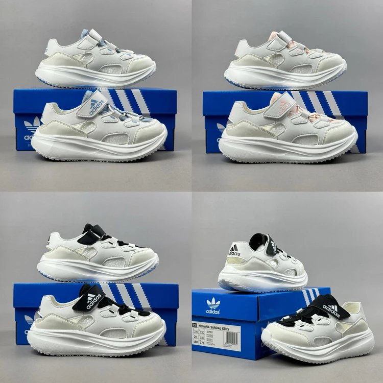 Sandali per bambini Adidas traforati con cinturino a strappo