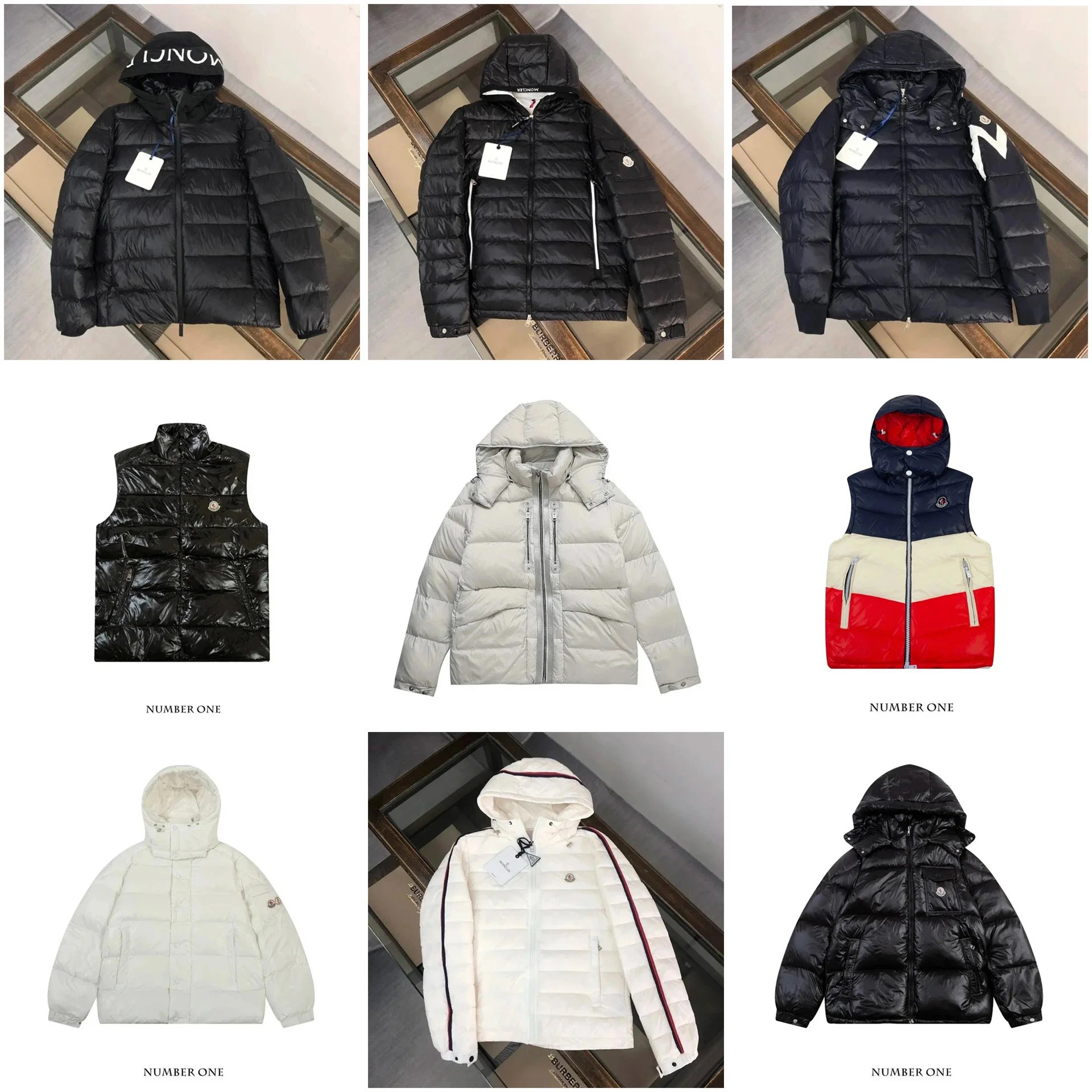 Gamme de vestes et gilets matelassés à capuche