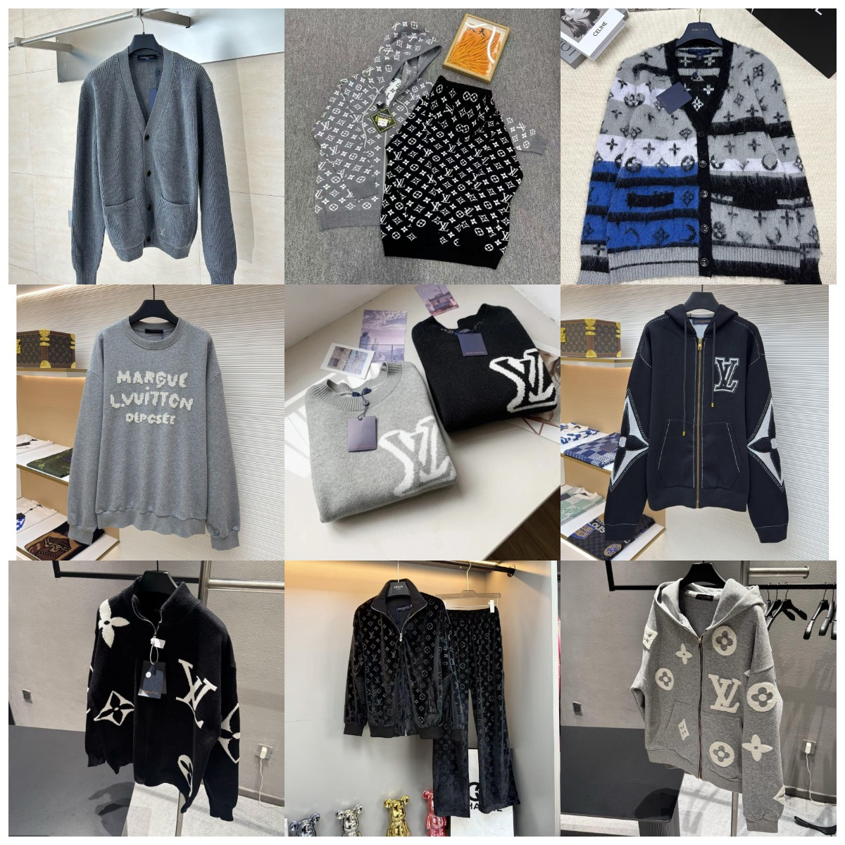 Louis Vuitton Strickwaren-Kollektion