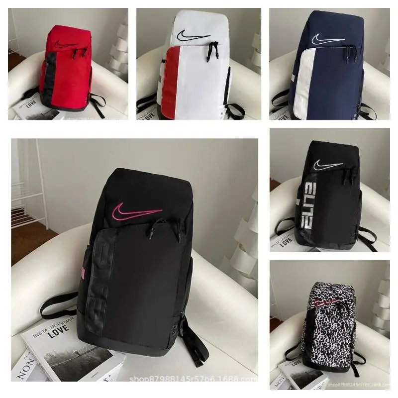 Sac à dos Nike avec emblème incurvé et détails sur le panneau latéral