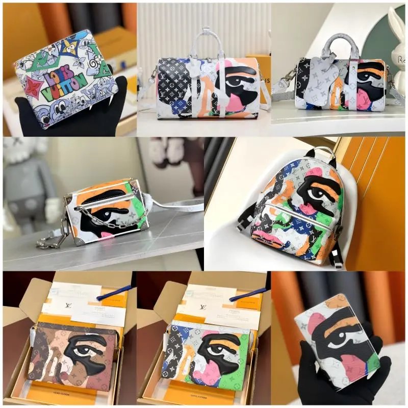 Louis Vuitton Multicolor-Monogramm Mini-Rucksack und Taschen-Auswahl