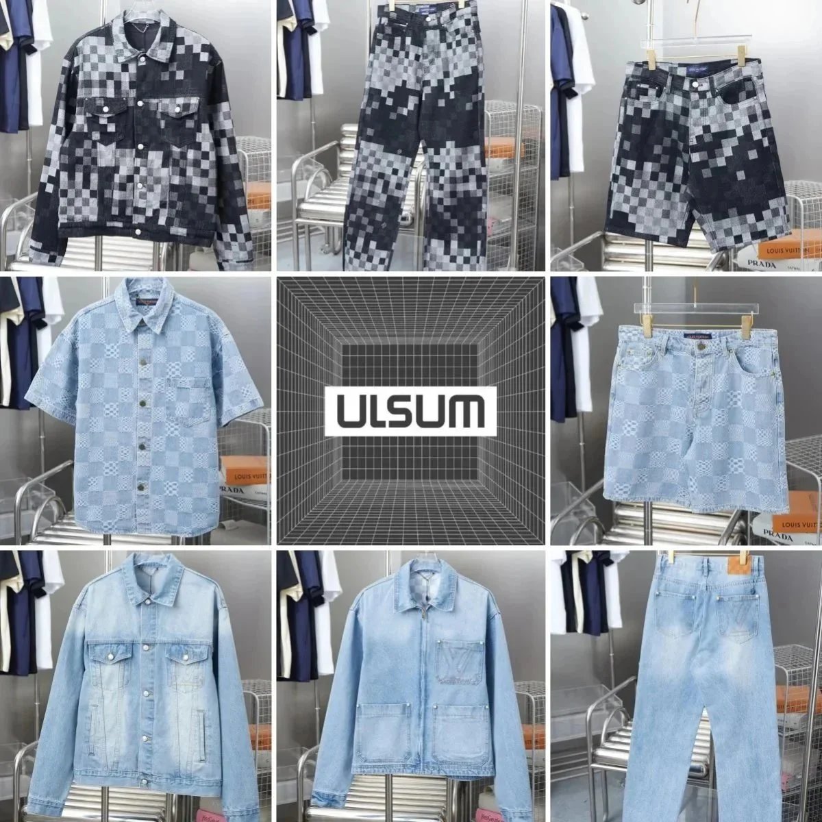 Capi sportivi Louis Vuitton — Stampa all-over · colletto a punta