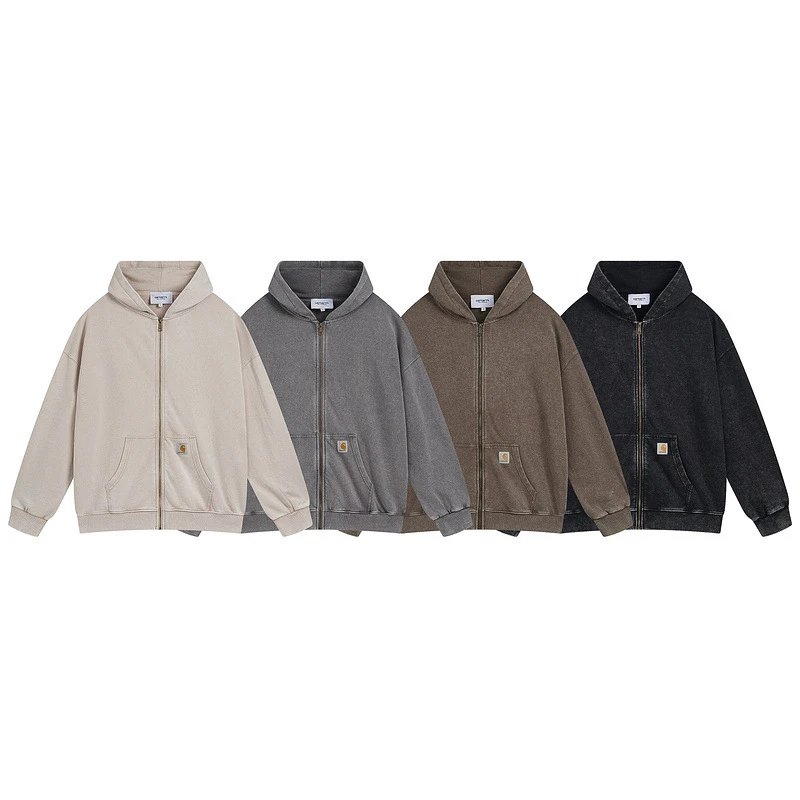 Carhartt Hoodie — Kapuze · Reißverschluss