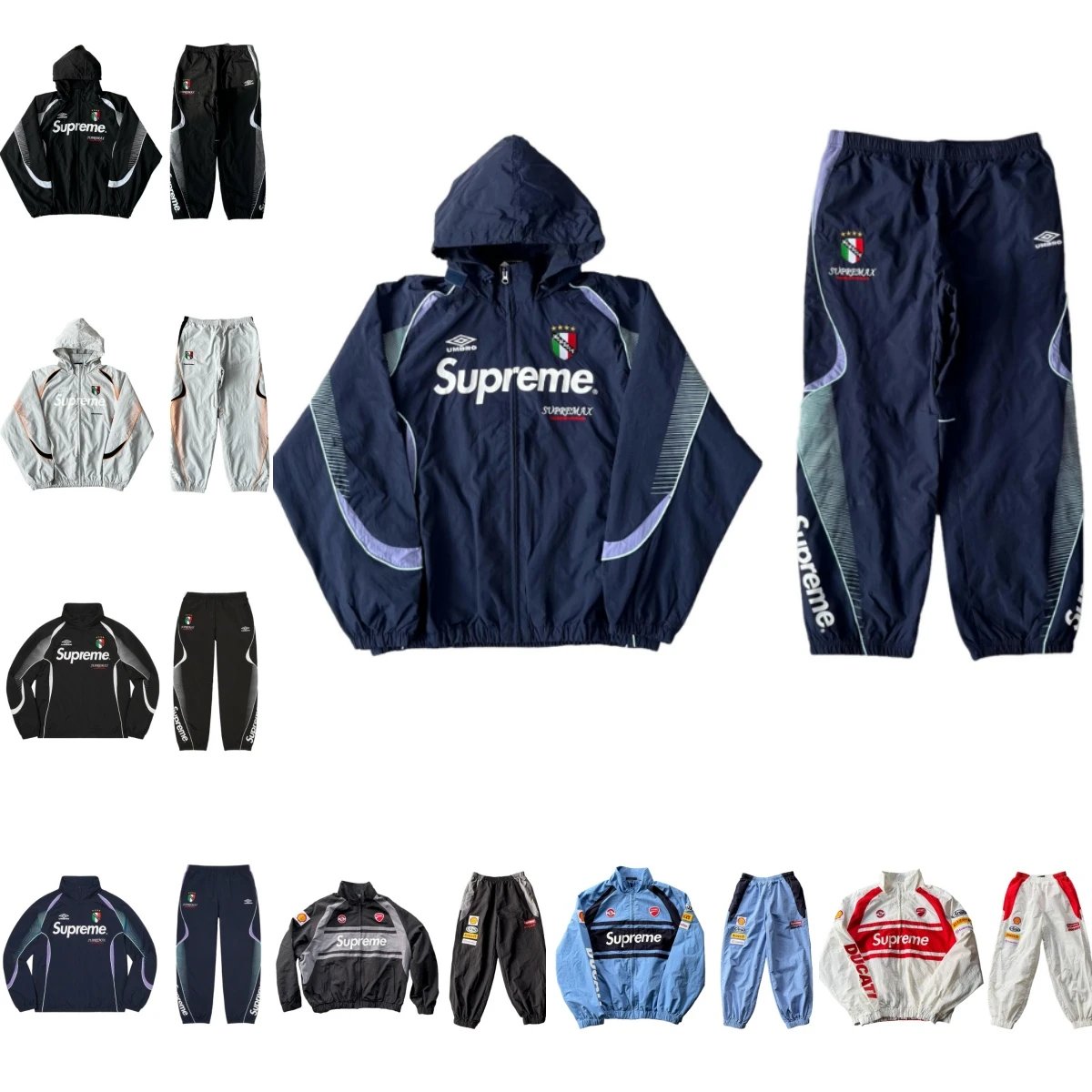 Vêtements de sport Supreme — Imprimé de lettres · Capuche
