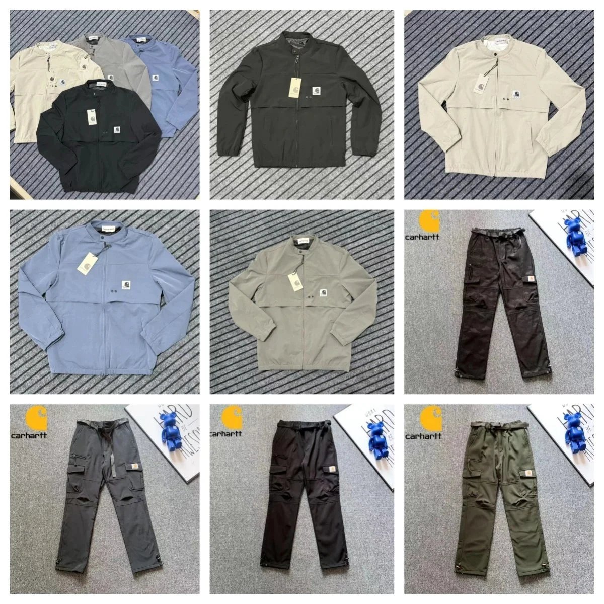 Capi sportivi Carhartt — colletto a punta · Chiusura con bottoni