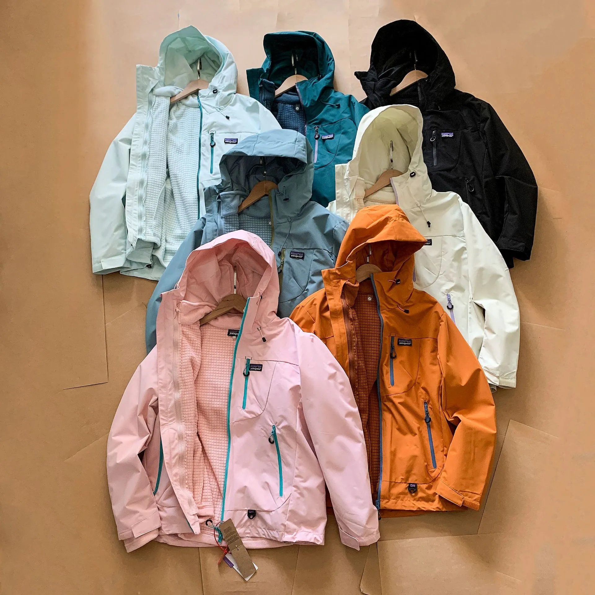 جاكيت Patagonia — غطاء رأس · إغلاق بسحاب