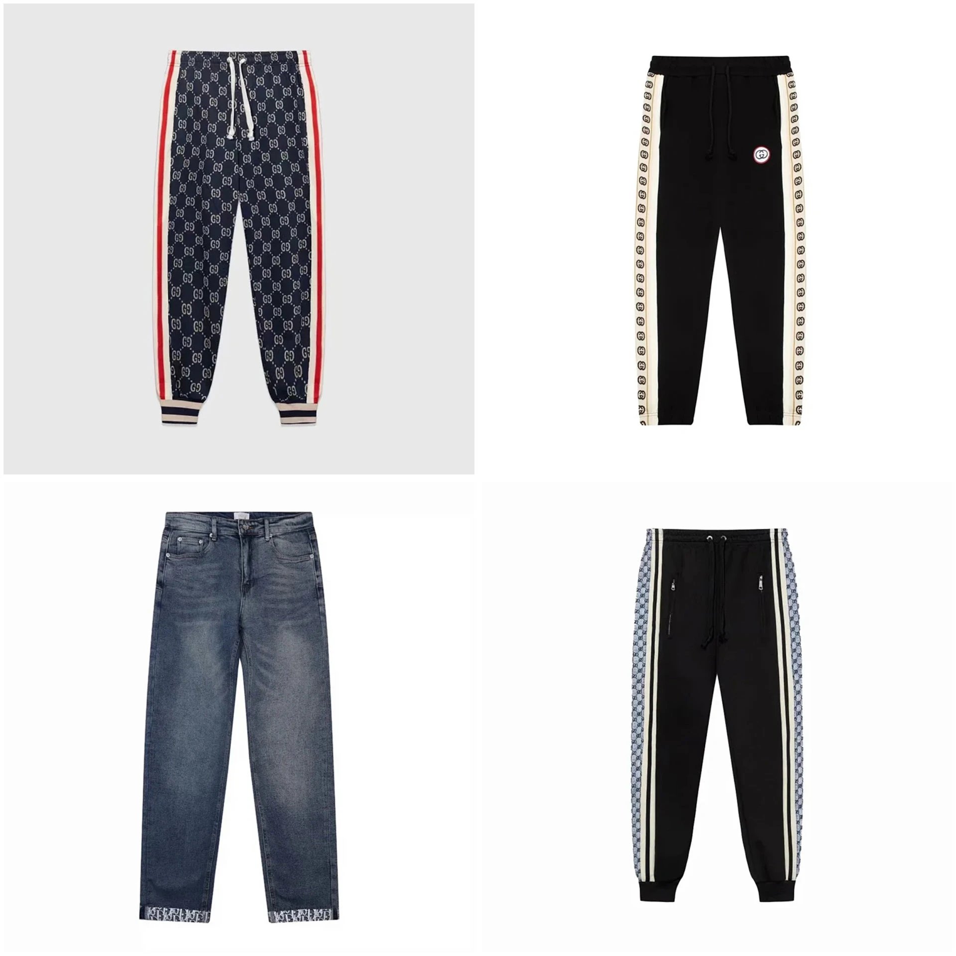 Gucci Hose — Elastischer Bund · Kordelzug