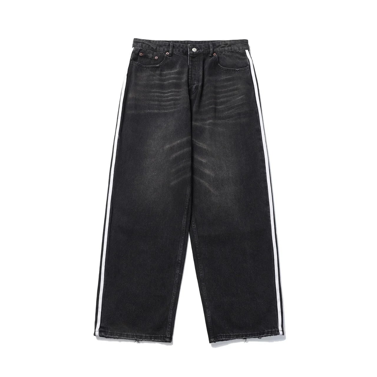 Balenciaga jeans — belt loops · wide-leg