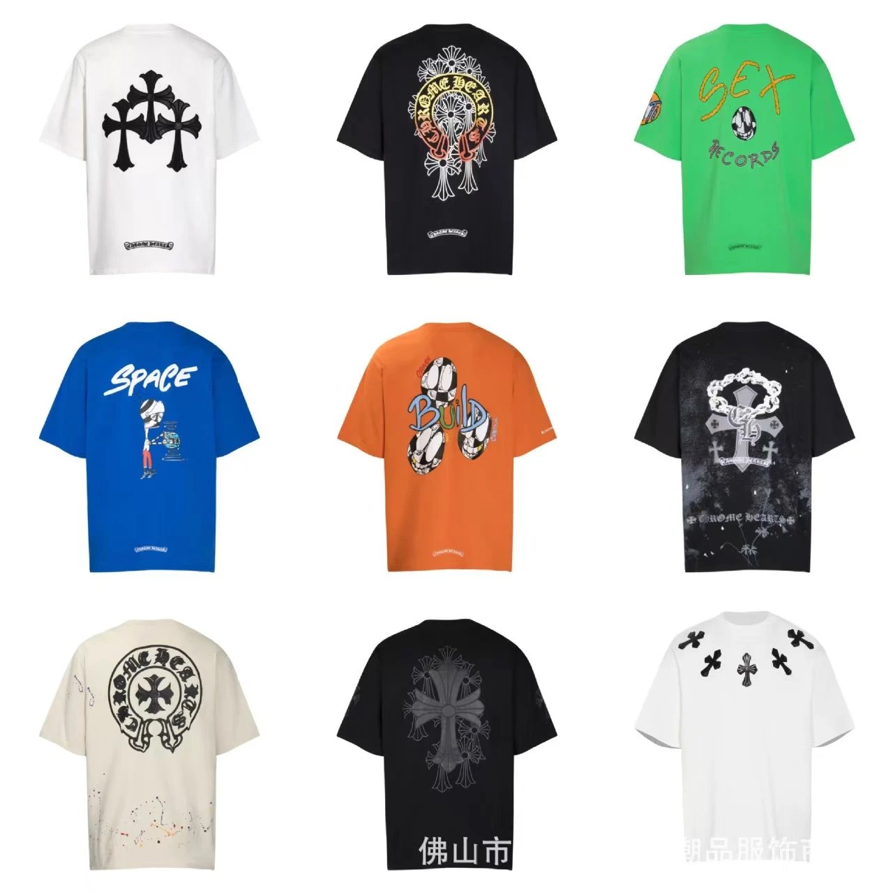 Chrome Hearts t-shirt — graphic print · short-sleeved