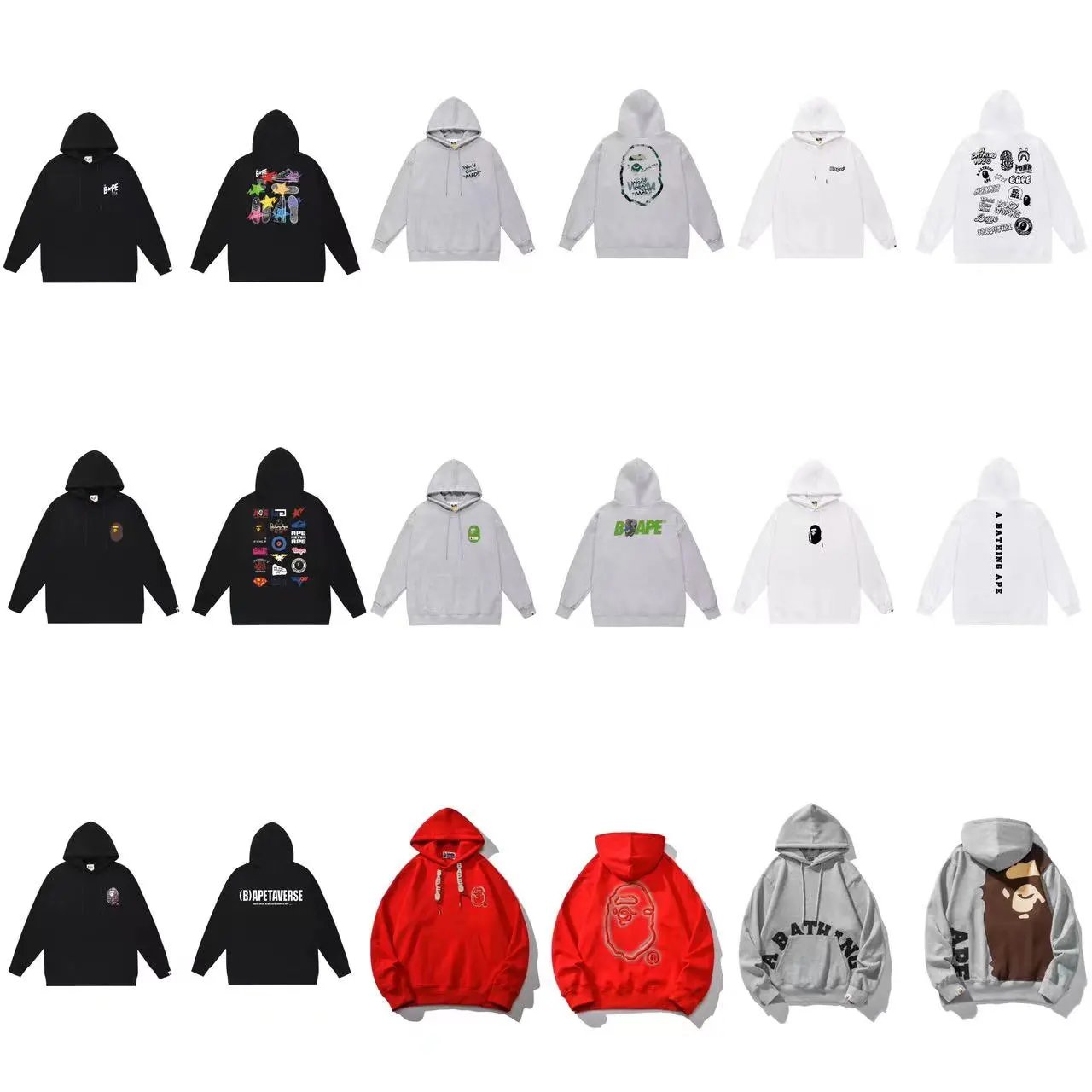BAPE hoodie — graphic print · hood