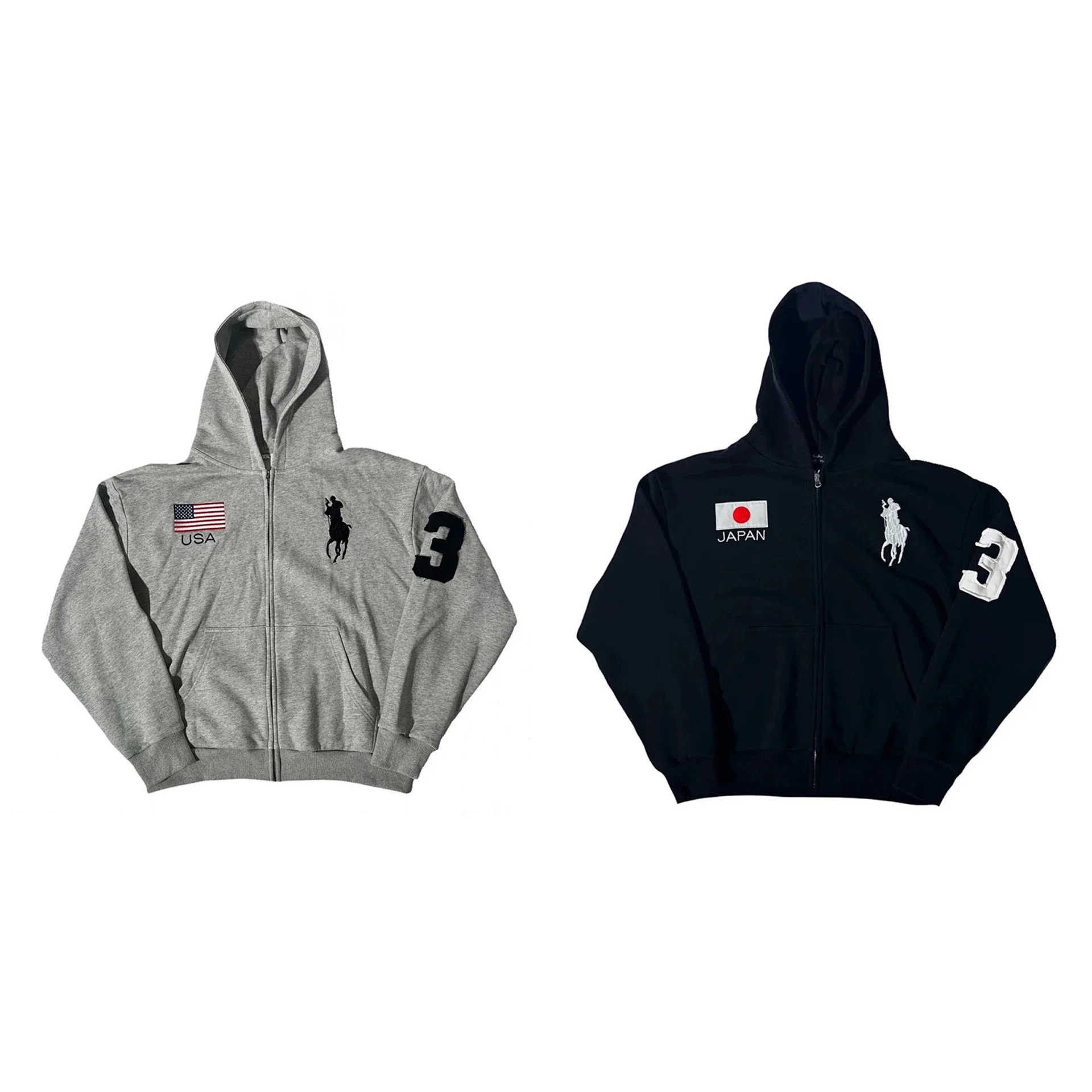 Polo Ralph Lauren hoodie — number · hood