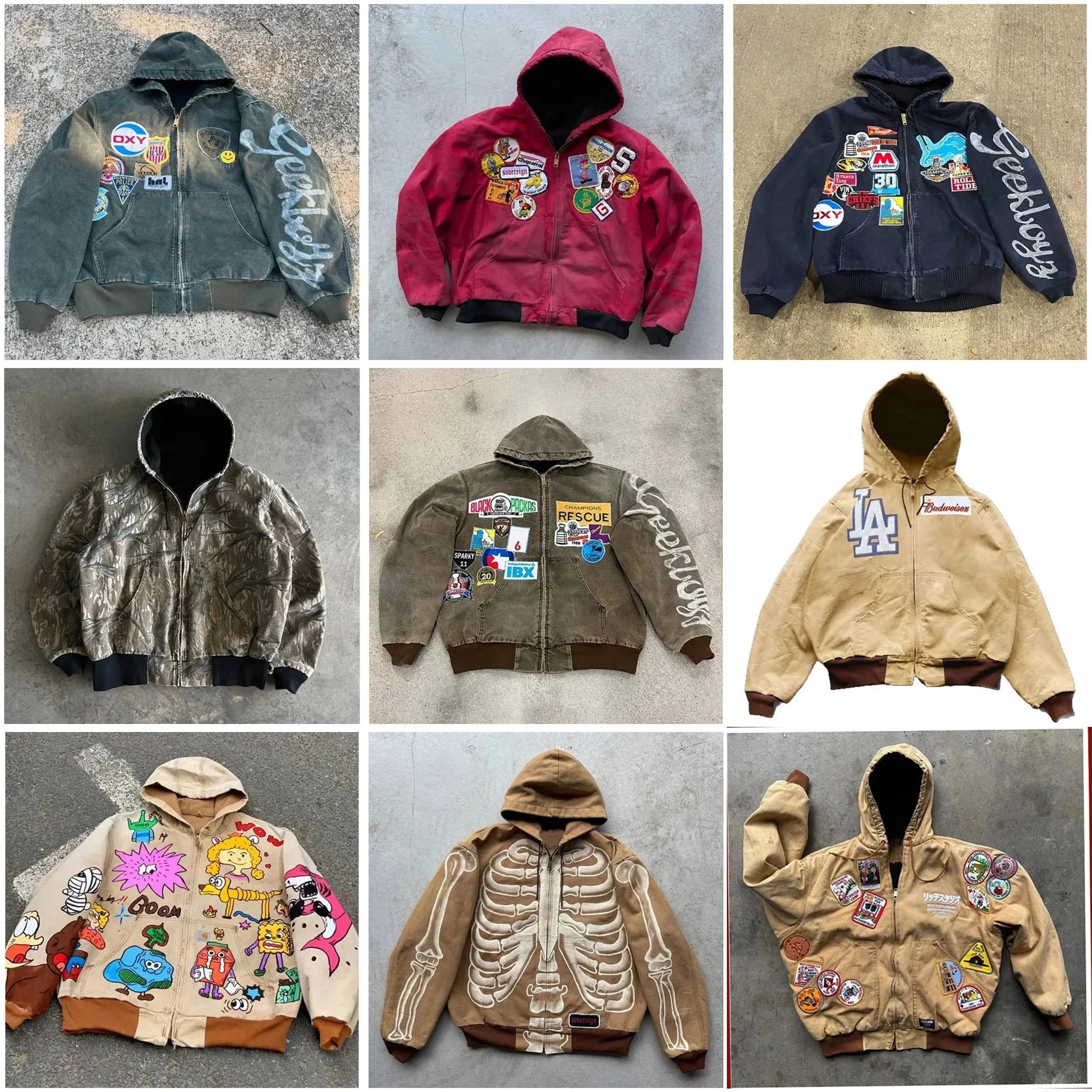 Carhartt Jacke — Kapuze · Reißverschluss