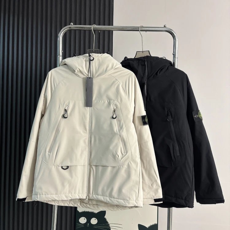 Bunda Stone Island — Kapuce · Poloviční zip