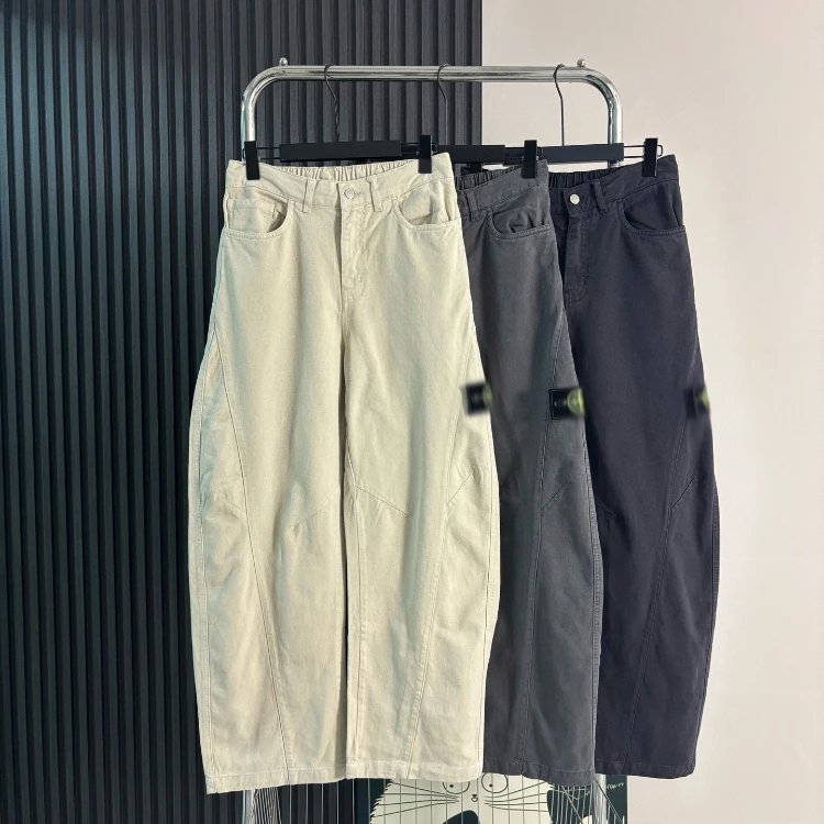 Kapsáčové kalhoty Stone Island — Široké nohavice · kapsy cargo