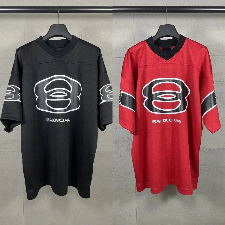 T-shirt oversize in stile jersey Balenciaga