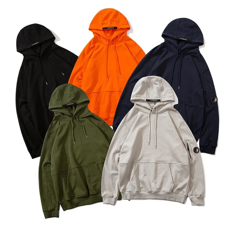 Sweat à capuche C.P. Company — Capuche · Fermeture zippée