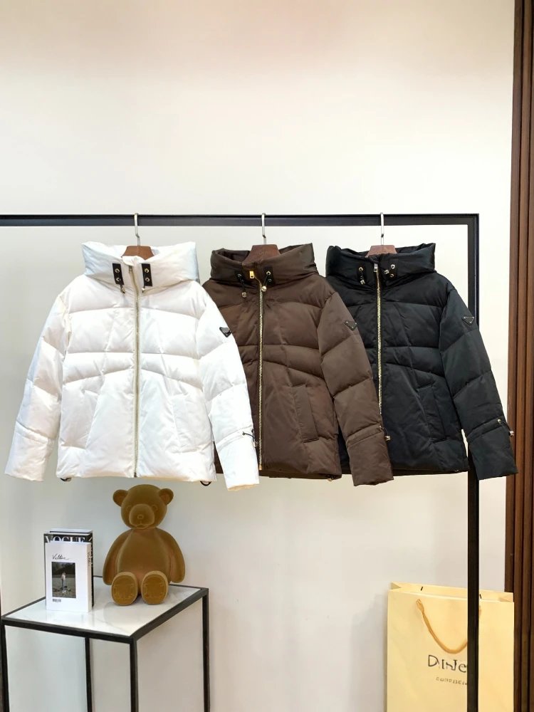 Giacca trapuntata Prada — Trapuntatura · Cappuccio
