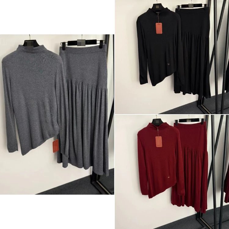 Loro Piana sweater — stand collar · long-sleeved