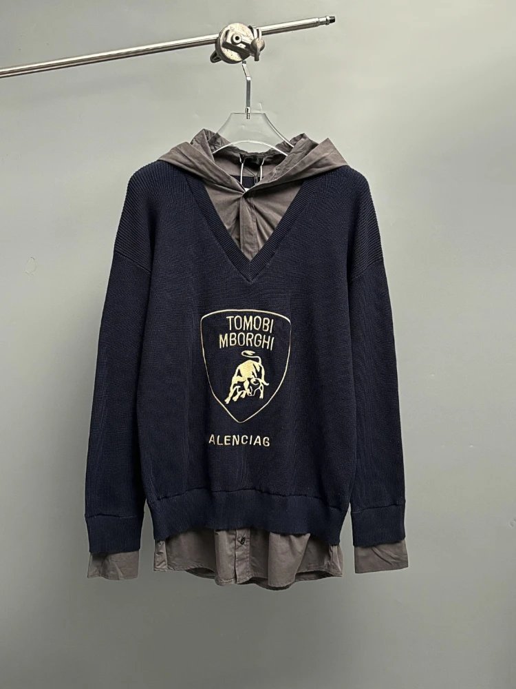 Balenciaga Hoodie — Grafikdruck · Kapuze