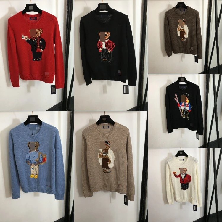 Polo Ralph Lauren sweater — cartoon · crew-neck