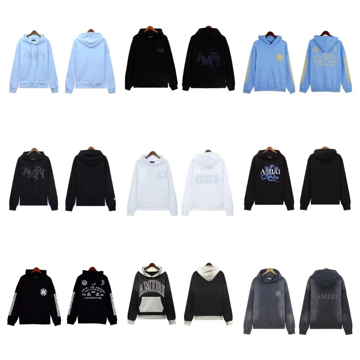 Sweat à capuche Amiri — Lettrage · Capuche