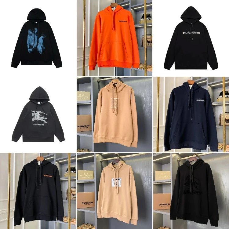 Burberry hoodie — graphic print · hood