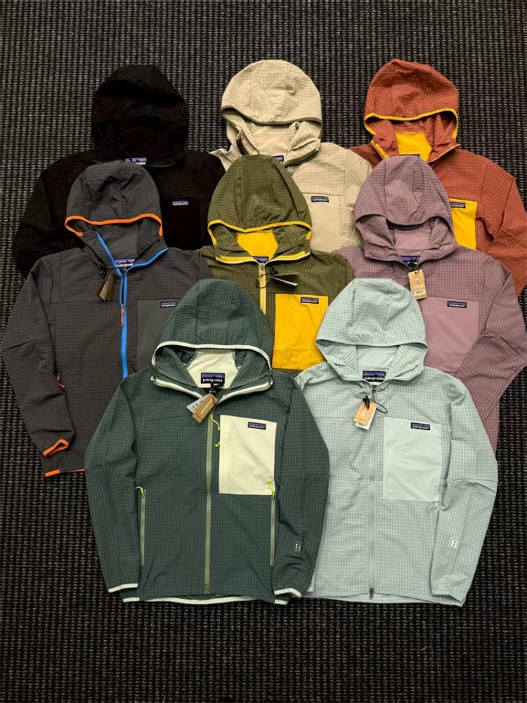 سويت شيرت بغطاء رأس Patagonia — غطاء رأس · إغلاق بسحاب