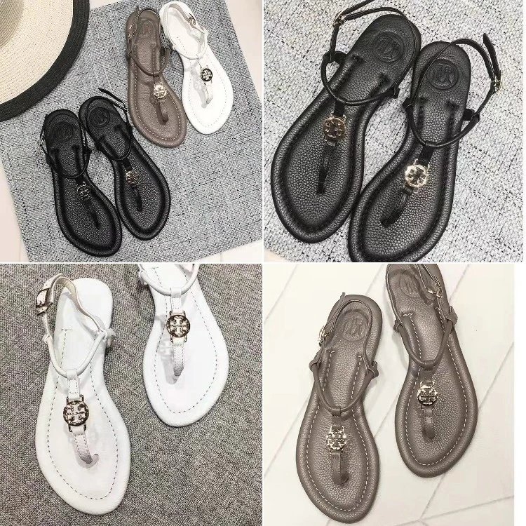 Sandálias Tory Burch — tira no calcanhar · Bico aberto