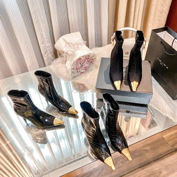 Bottines — Bout pointu · talon fin