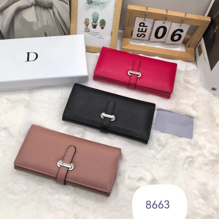 Dior wallet — flap · loop fastening