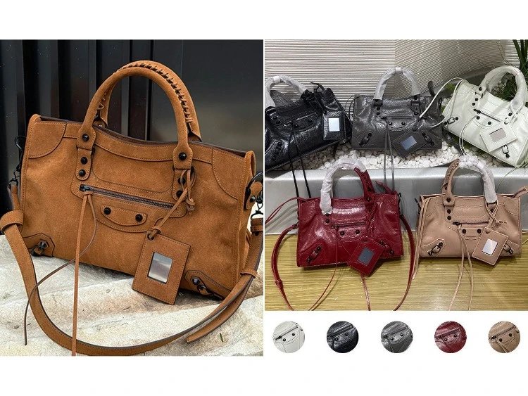 Balenciaga Tasche — kurze Henkel · Nieten