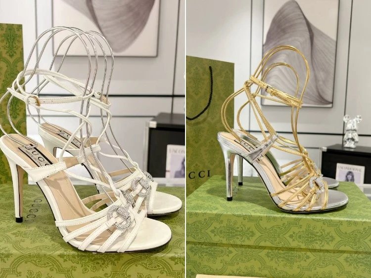 Gucci sandalen — Bandjesontwerp · Riem