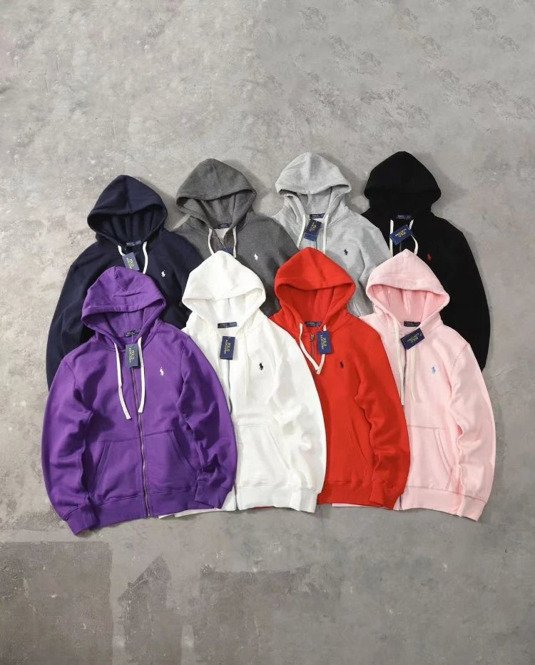 Polo Ralph Lauren hoodie — hood · zip-up