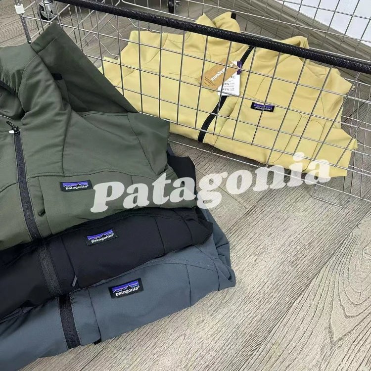 جاكيت Patagonia — غطاء رأس · إغلاق بسحاب