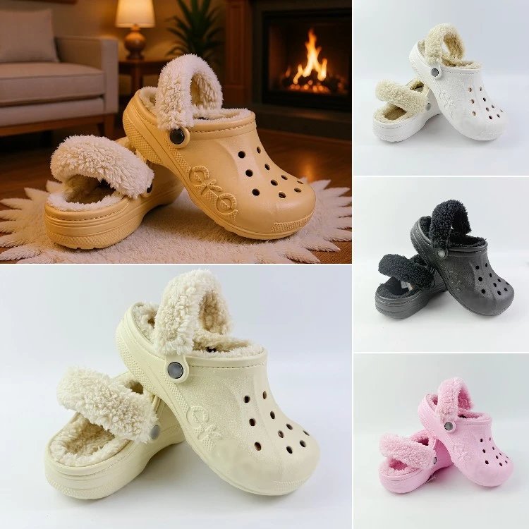 Zoccoli Crocs — cinturino sul tallone · perforato