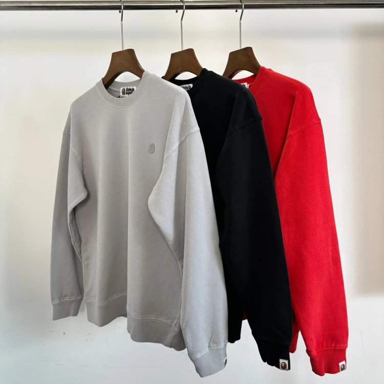 BAPE sweatshirt — crew-neck · small logo