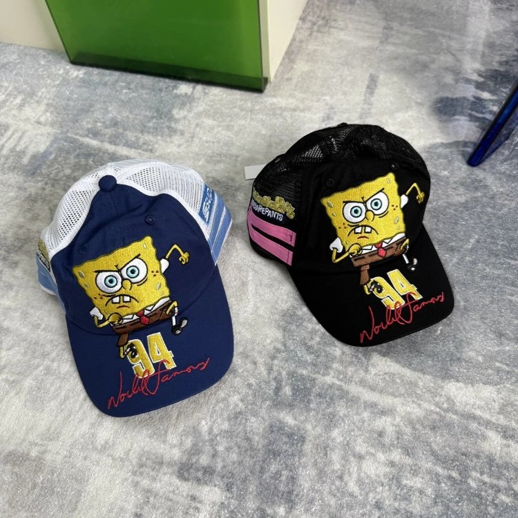 Supreme SpongeBob SquarePants Embroidered Trucker Cap