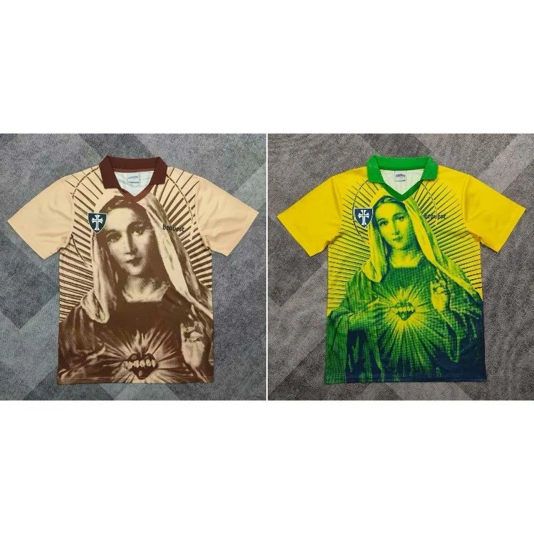 Maglia da calcio — Girocollo · grafica con ritratto