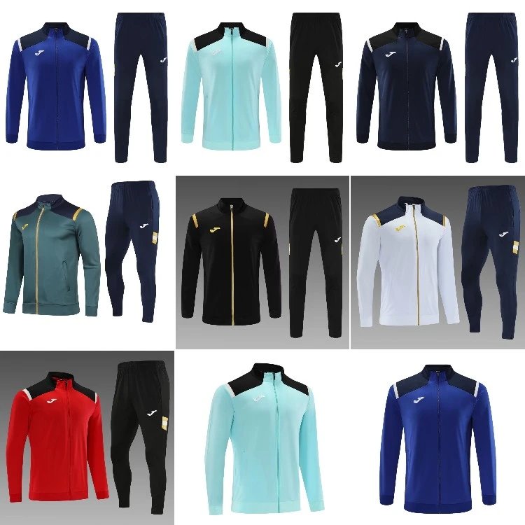 Joma 运动服款式 — 立领 · 拉链开合