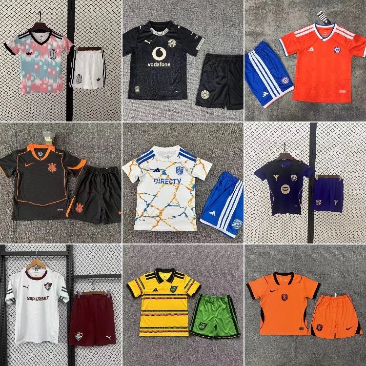 Apparel styles — crew-neck · coordinated top and shorts designs