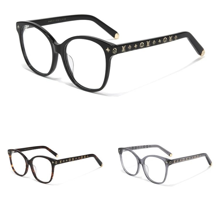 Cat-Eye Optical Frames in Black, Tortoiseshell and Transparent Grey