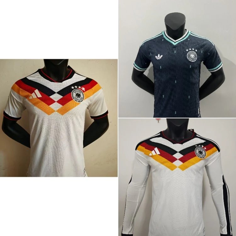 Adidas football jersey — v-neck · color-blocked