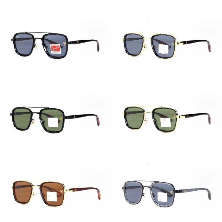 Sluneční brýle Ray-Ban — obdélníková obruba · široké stranice