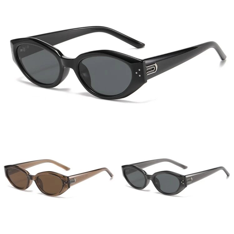 sunglasses — cat-eye frame · thick frame