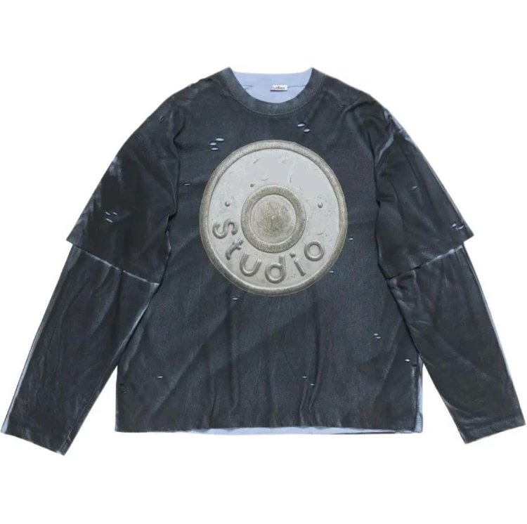 Acne Studios sweatshirt — graphic print · crew-neck