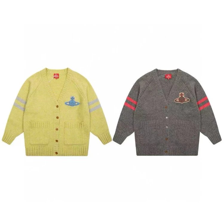 cardigan Vivienne Westwood — planet graphic · v-neck