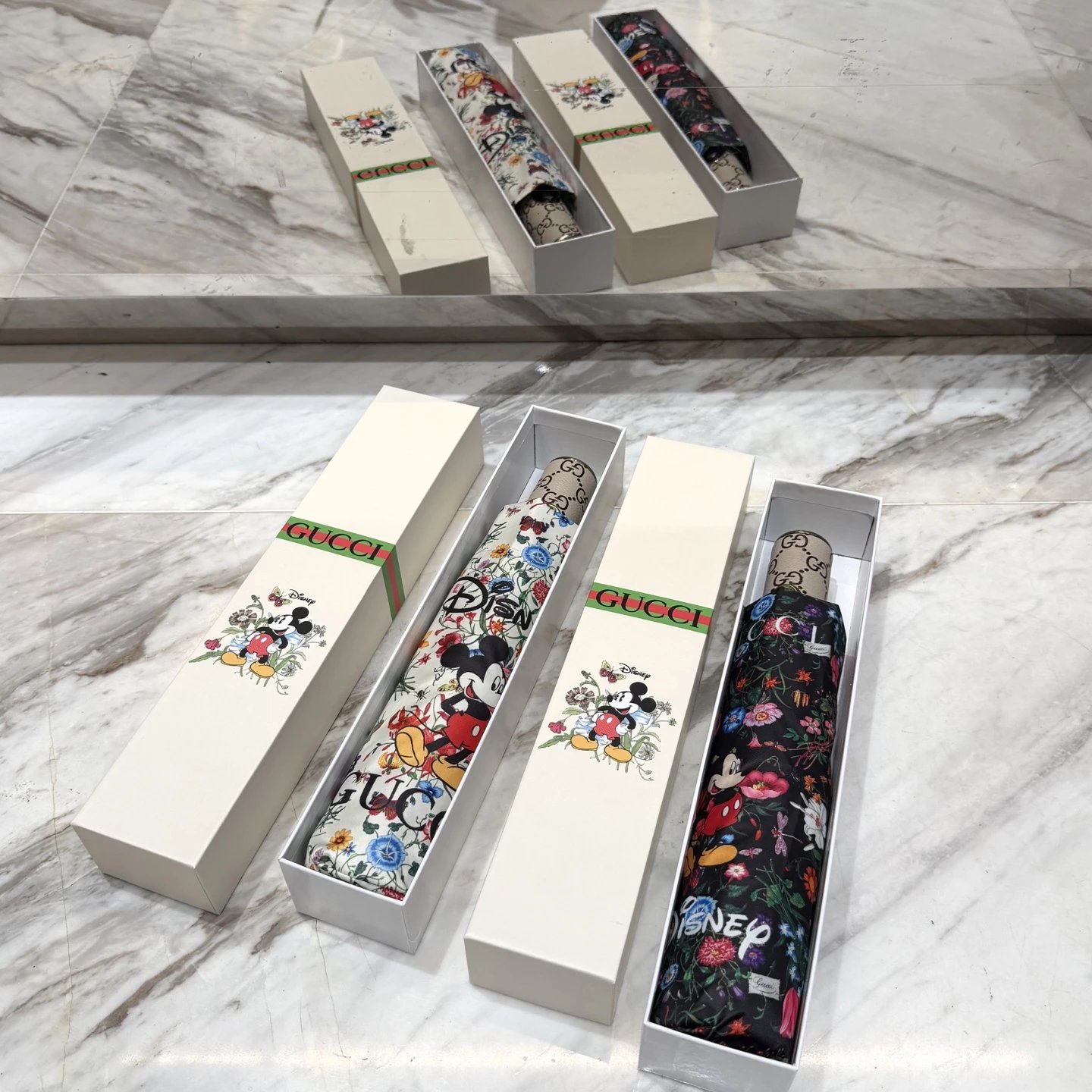 Ombrello Gucci — Pieghevole · Motivo cartoon