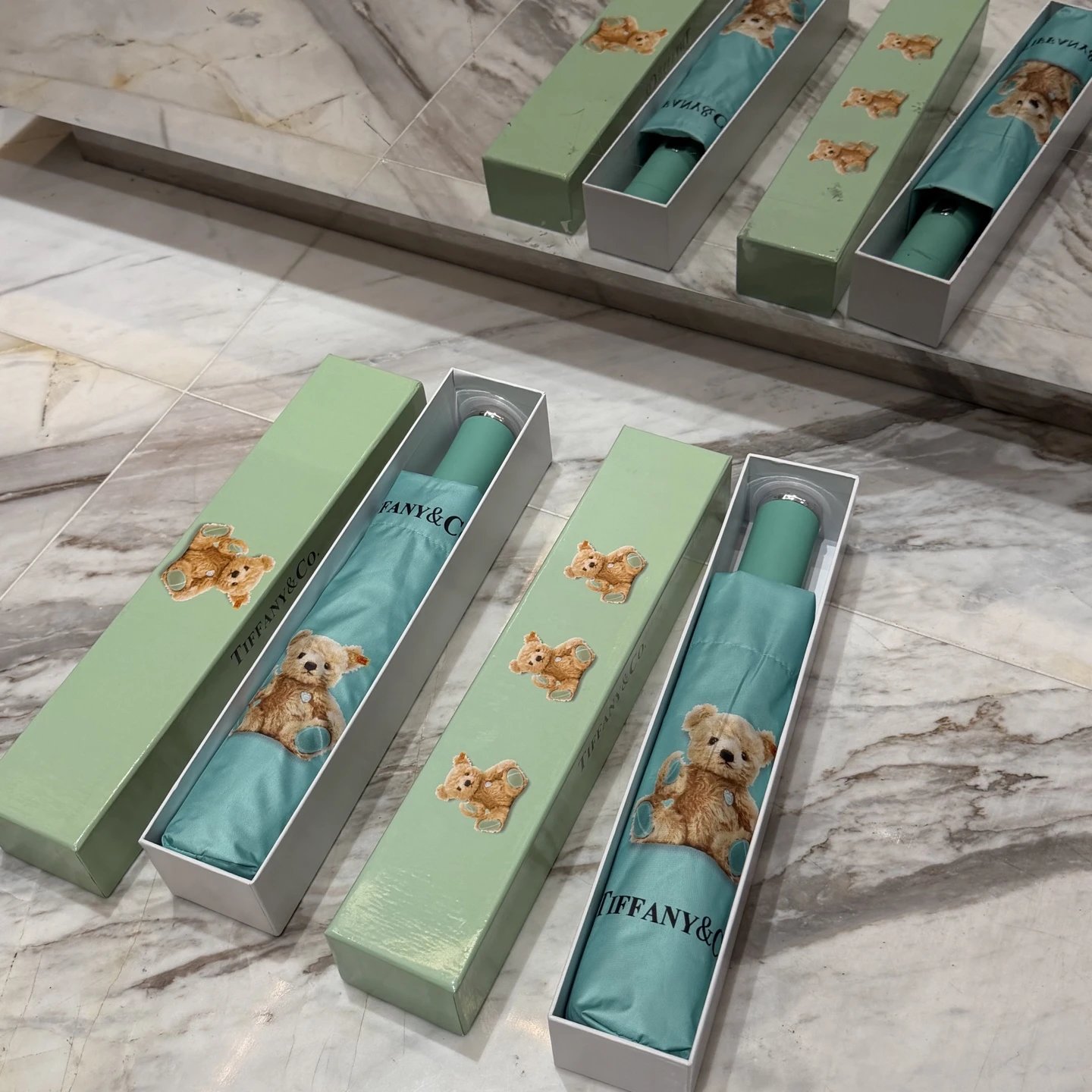 Ombrello Tiffany & Co. — Pieghevole · Motivo cartoon